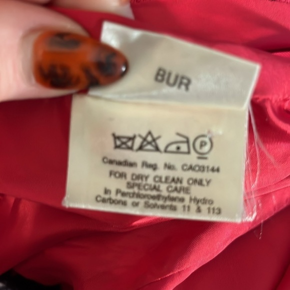 Vintage Jaeger Blazer Red Plaid Size 14 Linen Blend Great Britain Window Pane - Picture 11 of 12